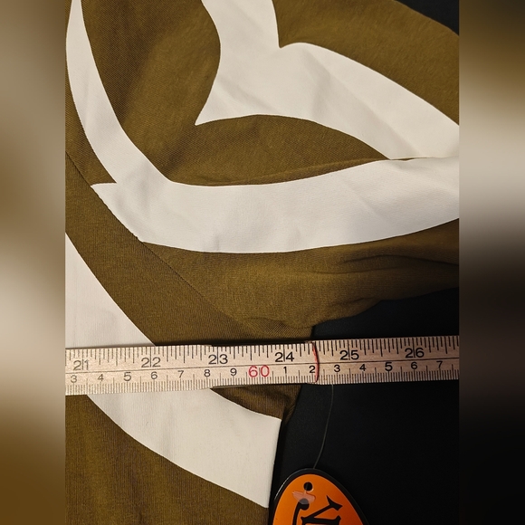 Von Dutch Trendy Long Sleeve Baby Tee Olive 3X - Picture 4 of 10